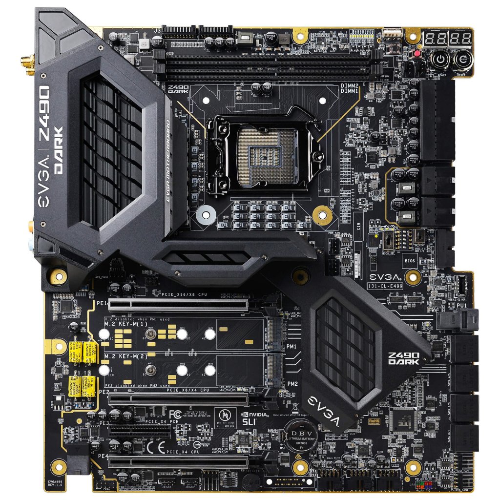 [EVGA] Für DDR4-5000 und mehr: EVGA Z490 Dark K
