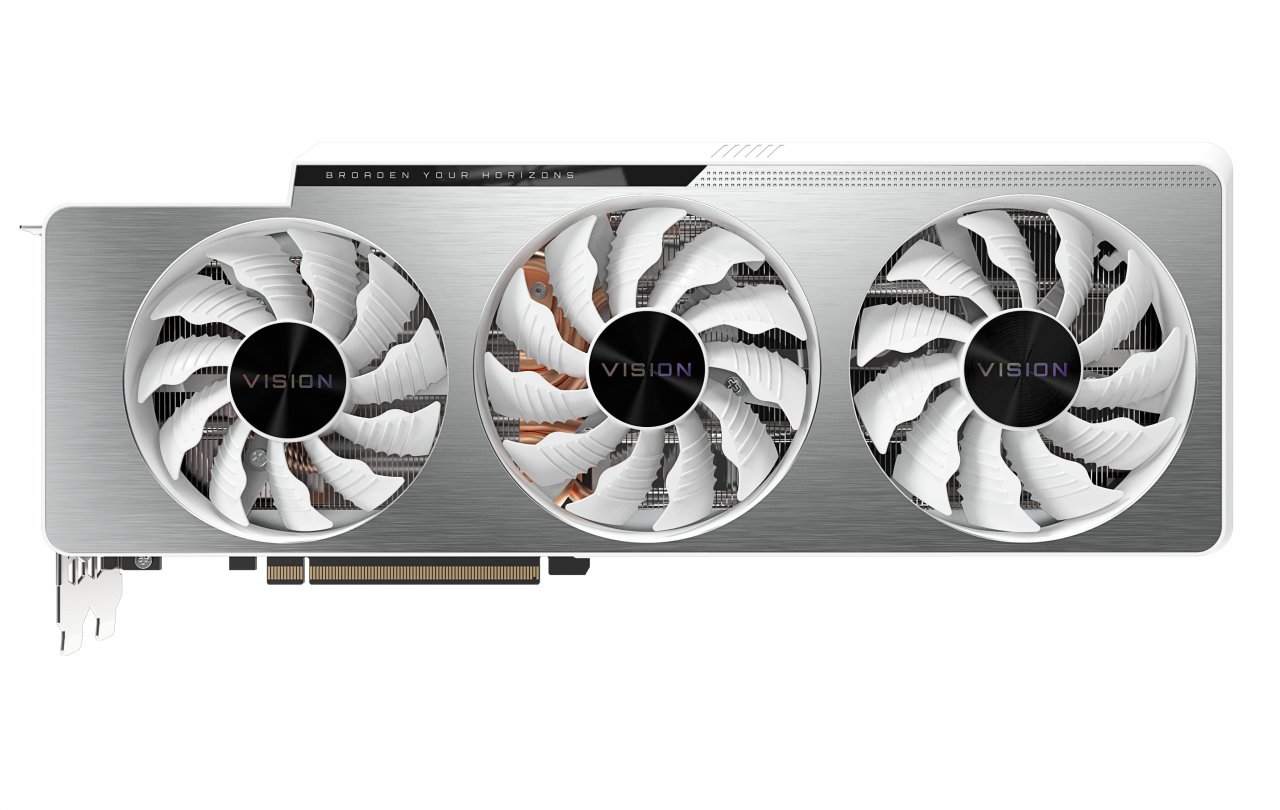 [19/09/2020] Ampere-GPUs: Gigabyte zeigt silberne RTX 3080 und RTX 3090 mit Blower-Kühlung