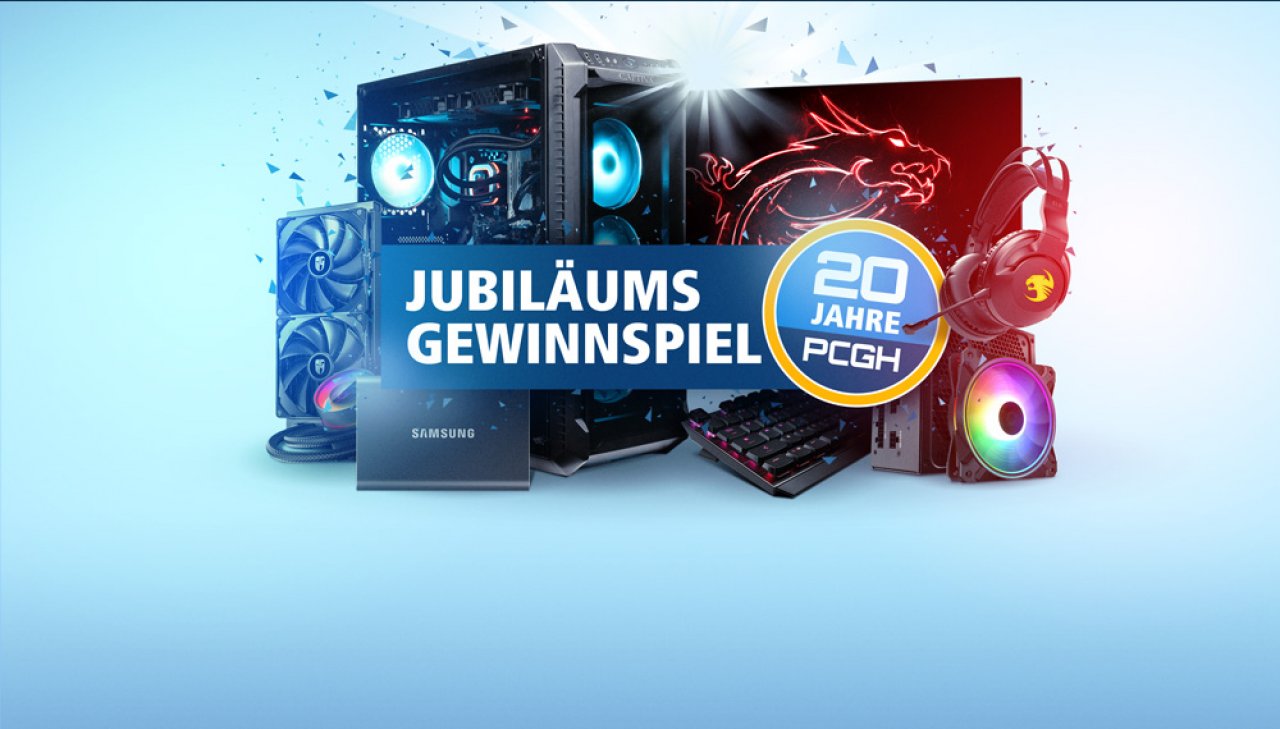 [16/09/2020] 20 Jahre PCGH: Das große Gewinnspiel ist gestartet