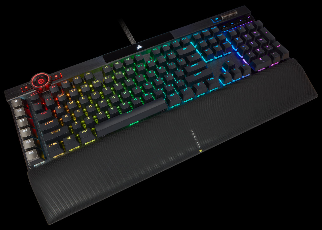 [30/09/2020] Corsair K100 RGB: Corsairs neues Mechanik-Flaggschiff mit Ambitionen auf die Tastaturreferenz im Test (22)