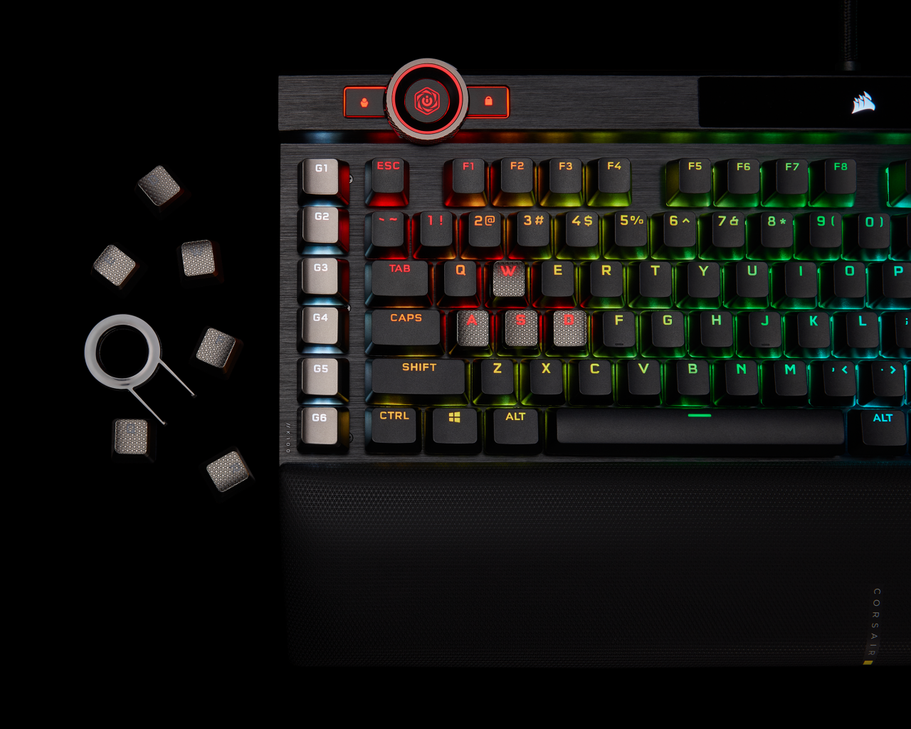 [30/09/2020] Corsair K100 RGB: Corsairs neues Mechanik-Flaggschiff mit Ambitionen auf die Tastaturreferenz im Test (37)