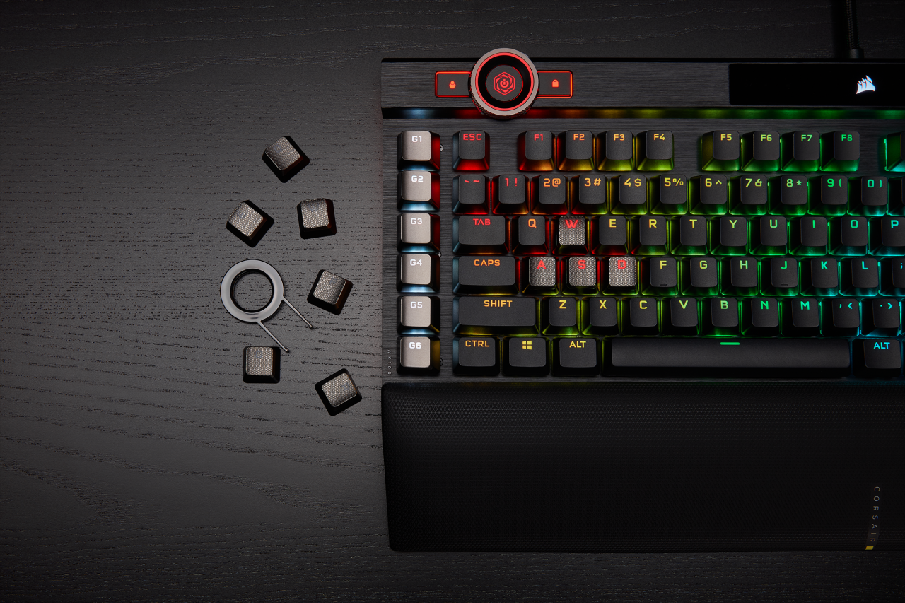 [30/09/2020] Corsair K100 RGB: Corsairs neues Mechanik-Flaggschiff mit Ambitionen auf die Tastaturreferenz im Test (55)