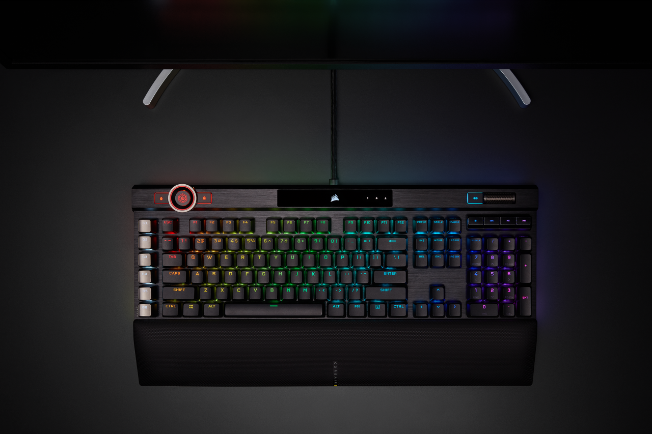 [30/09/2020] Corsair K100 RGB: Corsairs neues Mechanik-Flaggschiff mit Ambitionen auf die Tastaturreferenz im Test (60)