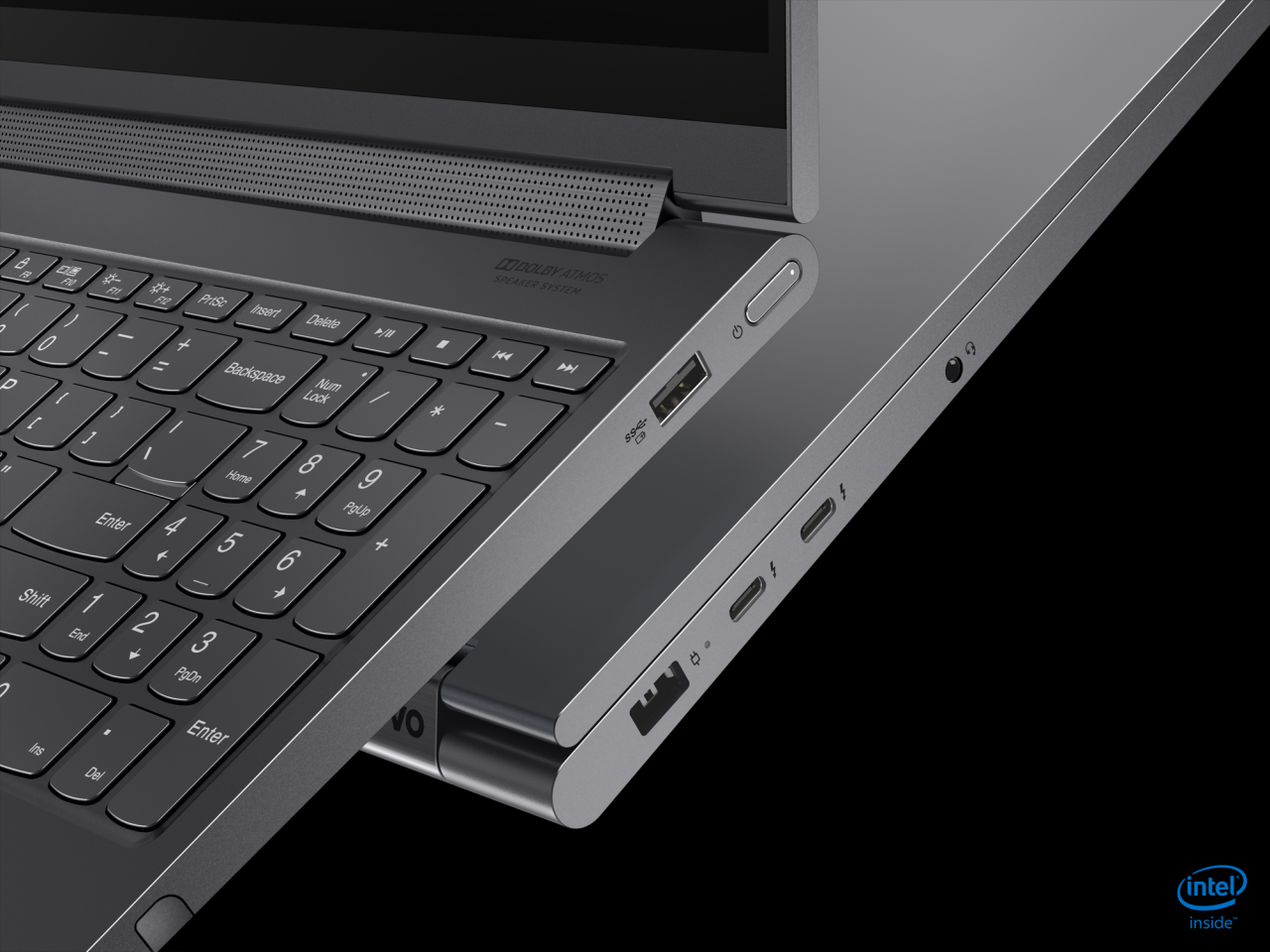 [01/09/2020] Lenovo Yoga 9i Closeup Ports