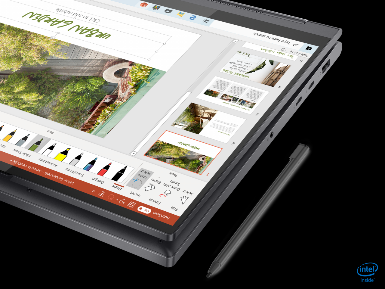 [01/09/2020] Lenovo Yoga 9i Closeup Stand Pen 2