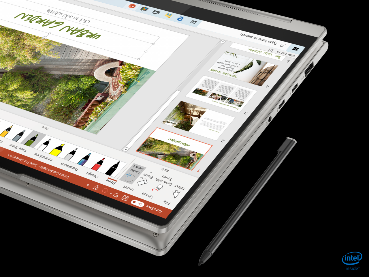 [01/09/2020] Lenovo Yoga 9i Closeup Stand Pen