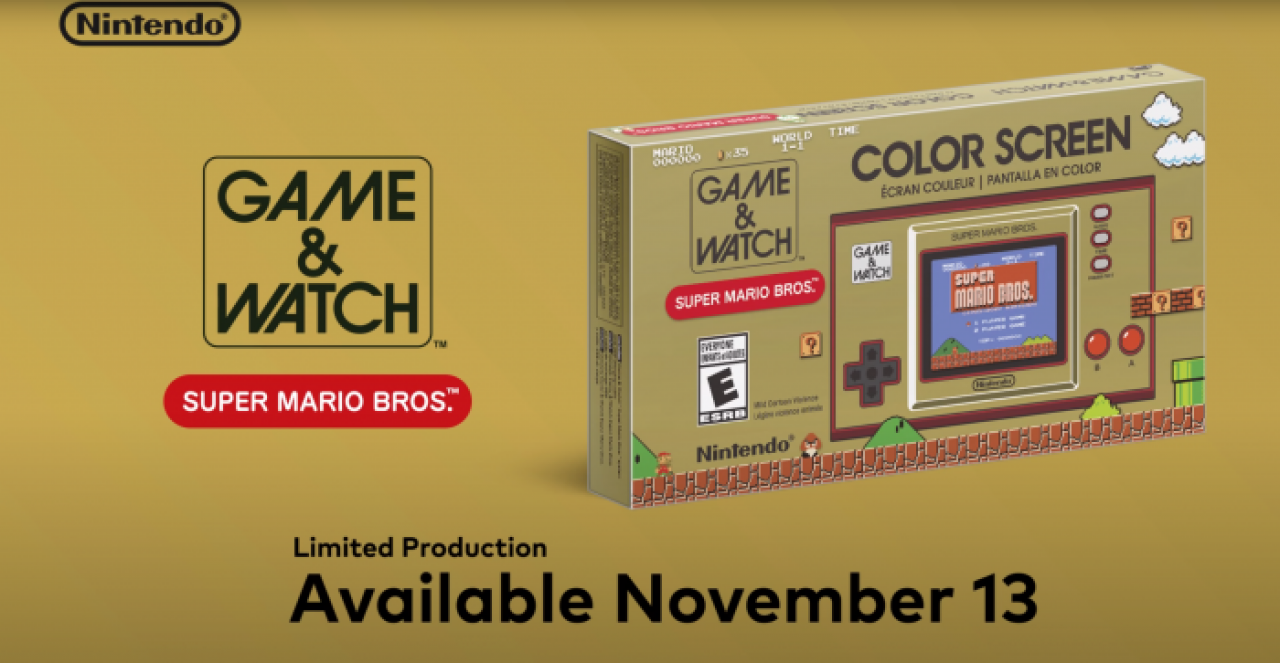 [07/09/2020] Nintendo Game and Watch Super Mario Bros. 01