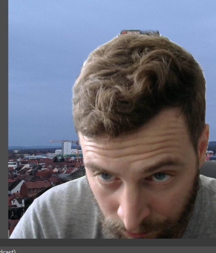 [21/09/2020] Nvidia Broadcast App -&nbsp; Hier sieht man, dass es eben nicht immer ganz sauber läuft