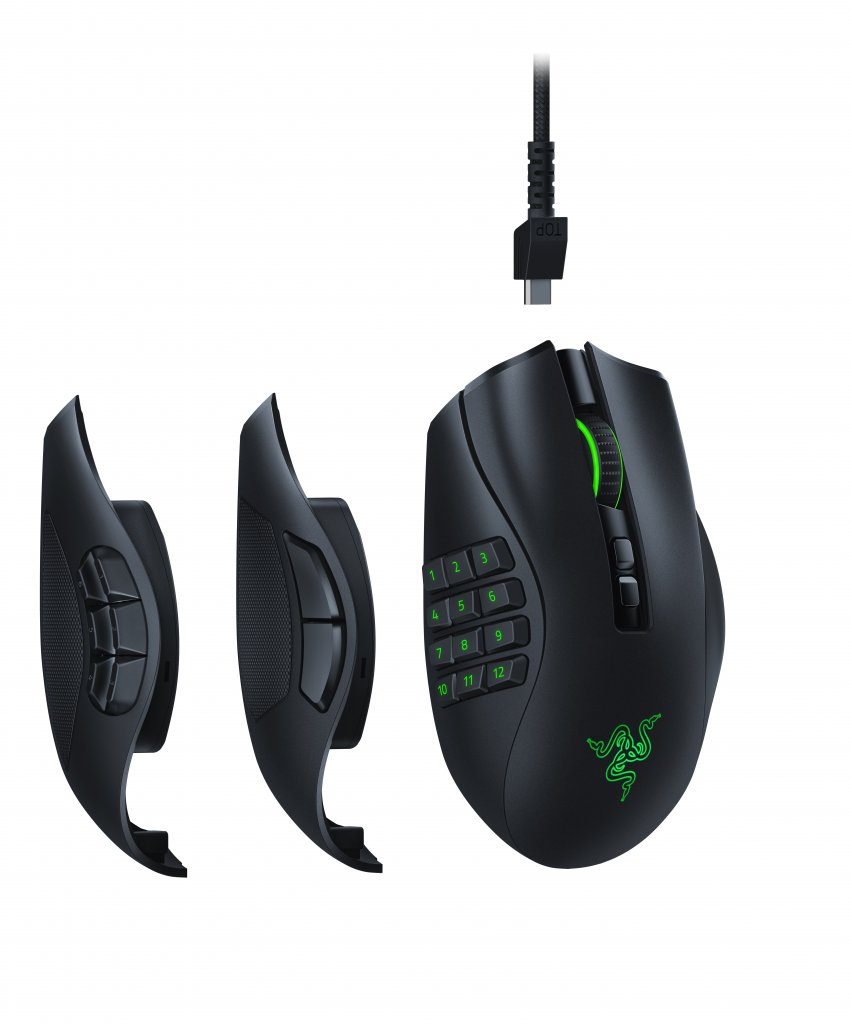 [04/09/2020] Razer Naga Pro 2020 Seitenteile
