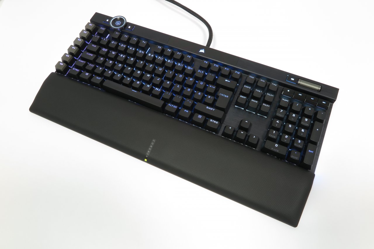 [30/09/2020] Corsair K100 RGB: Corsairs neues Mechanik-Flaggschiff mit Ambitionen auf die Tastaturreferenz im Test (3)