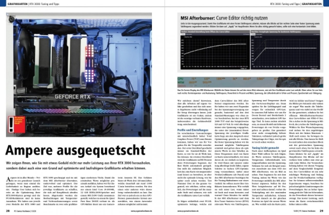 [29/10/2020] PCGH #242 -&nbsp; Tuning mit Ampere