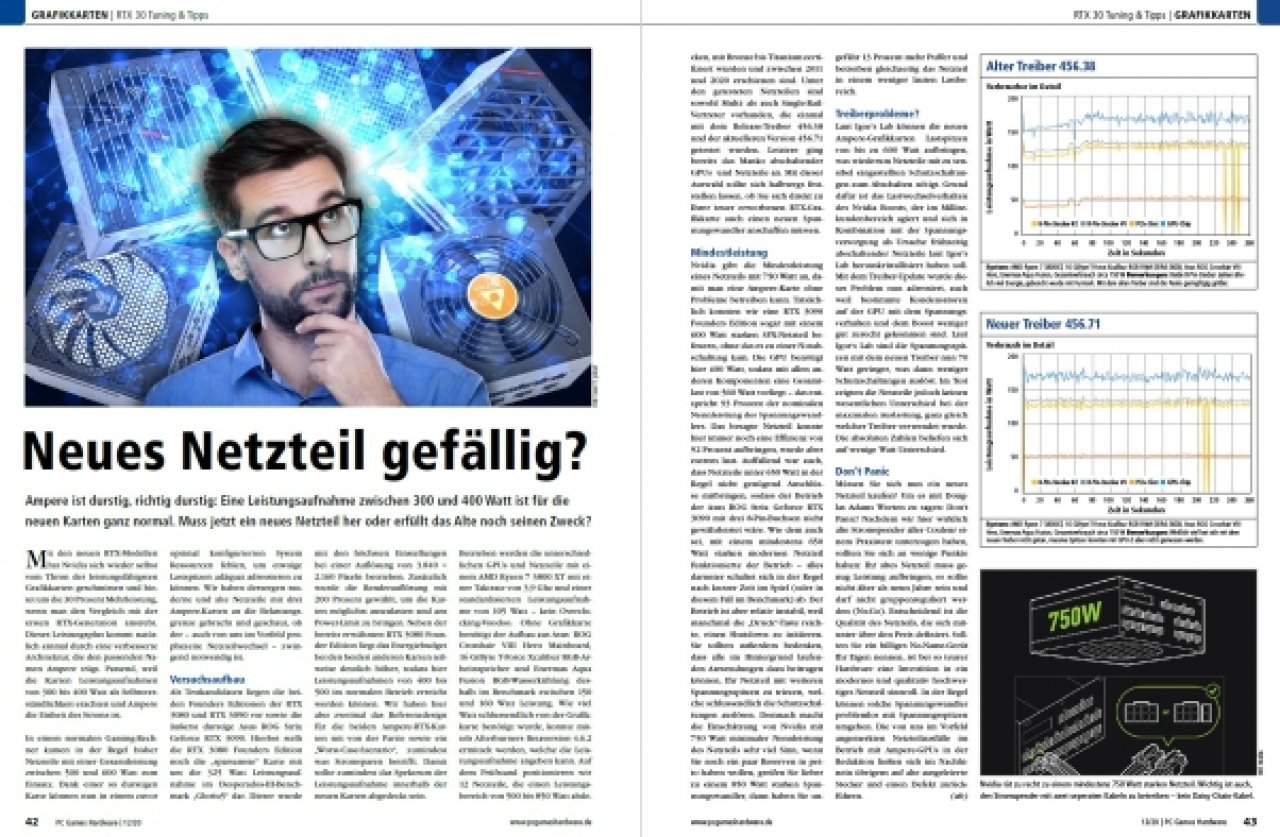 [29/10/2020] PCGH #242 -&nbsp; Ampere und die Netzteilfrage