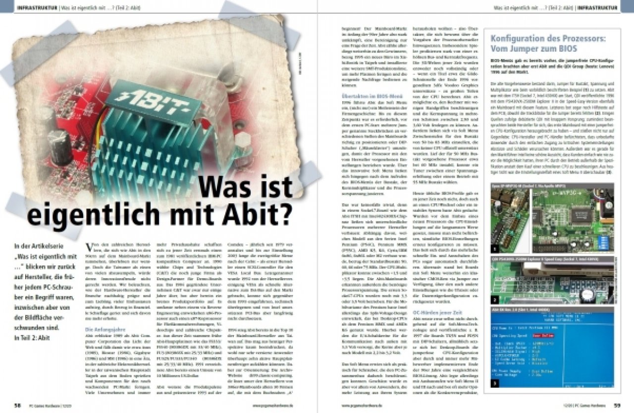 [29/10/2020] PCGH #242 -&nbsp; Hardwarelegende Abit Teil zwei