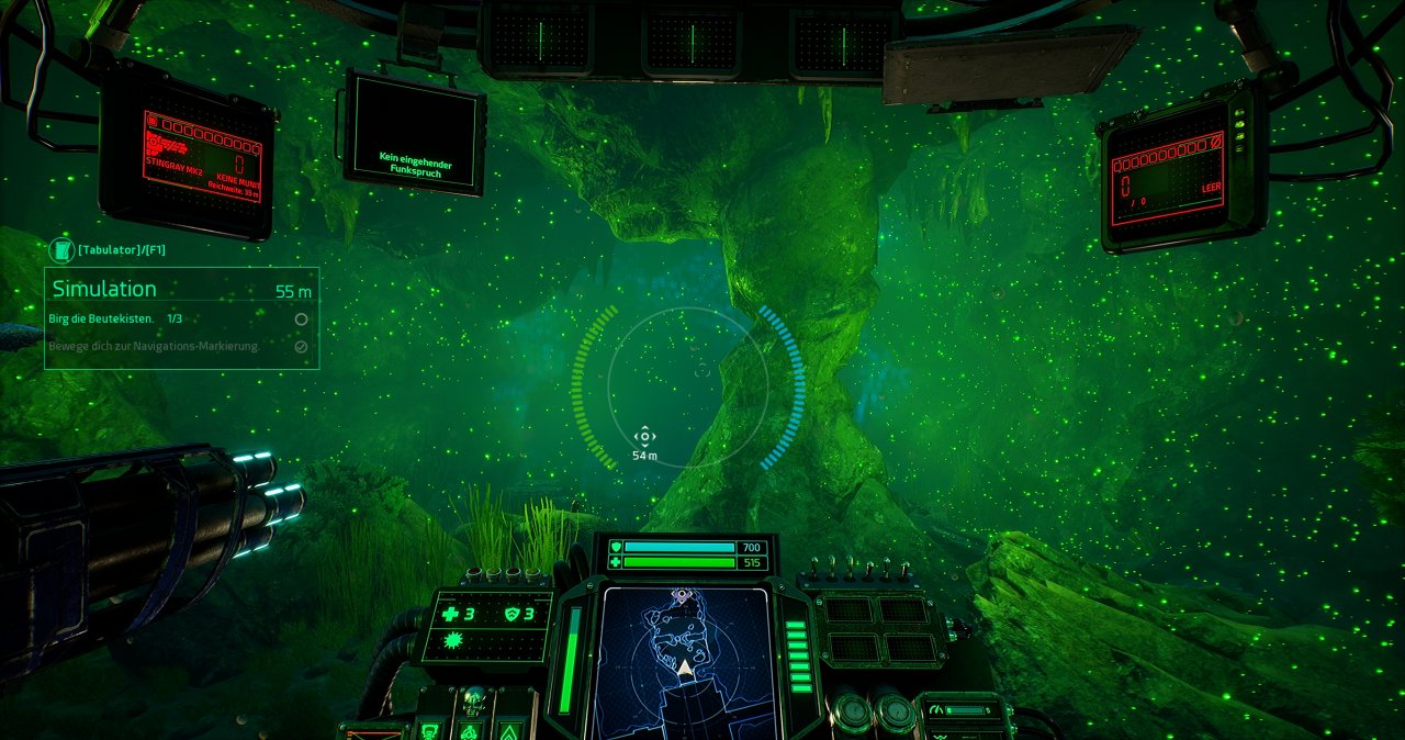 [13/10/2020] Aquanox Deep Descent im Techniktest: Sehenswertes Unterwasser-Ballern mit Unreal Engine 4 (Bilder: 4K-DCI downsampled @ 1440p) (5)