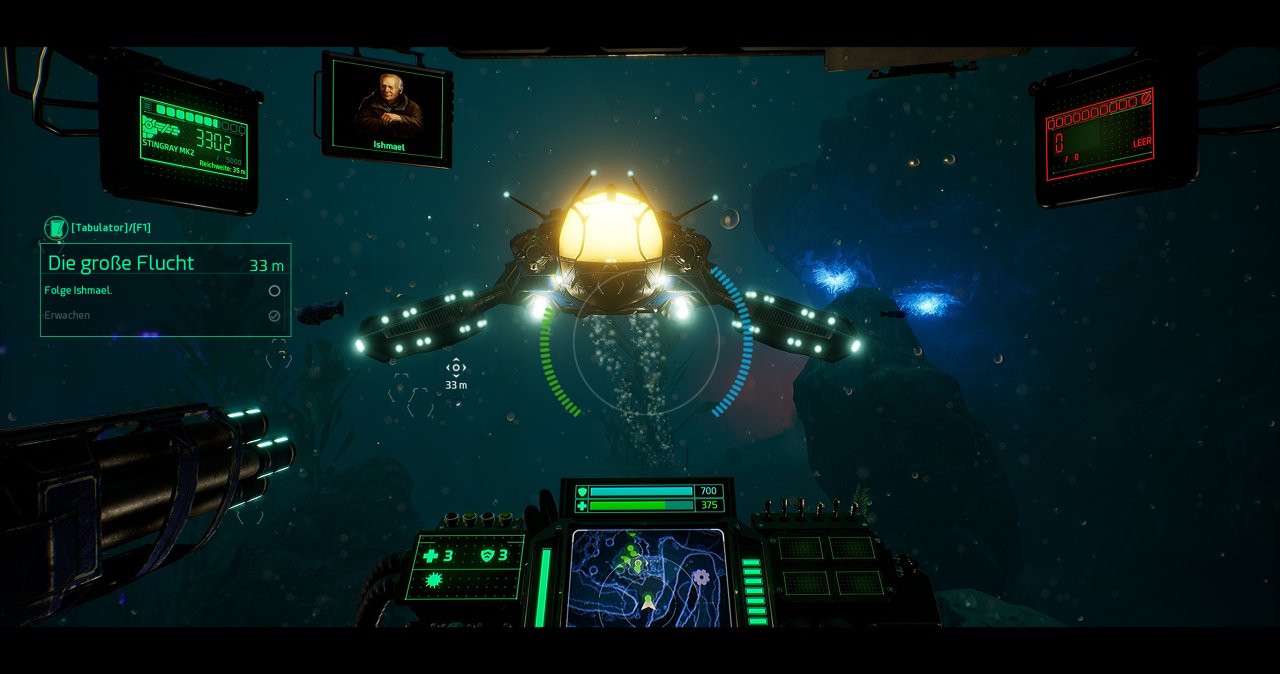 [13/10/2020] Aquanox Deep Descent im Techniktest: Sehenswertes Unterwasser-Ballern mit Unreal Engine 4 (Bilder: 4K-DCI downsampled @ 1440p) (1)