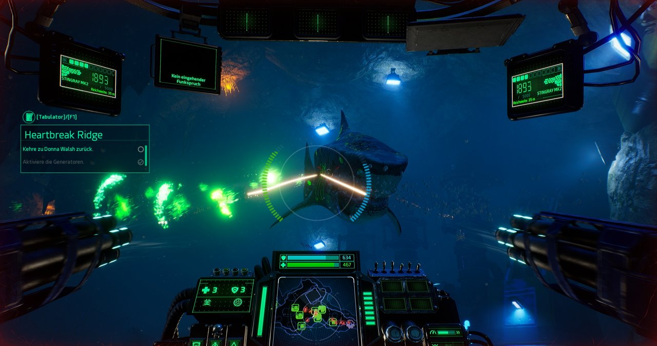 [13/10/2020] Aquanox Deep Descent im Techniktest: Sehenswertes Unterwasser-Ballern mit Unreal Engine 4 (Bilder: 4K-DCI downsampled @ 1440p) (21)