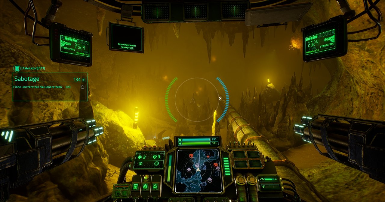 [13/10/2020] Aquanox Deep Descent im Techniktest: Sehenswertes Unterwasser-Ballern mit Unreal Engine 4 (Bilder: 4K-DCI downsampled @ 1440p) (22)