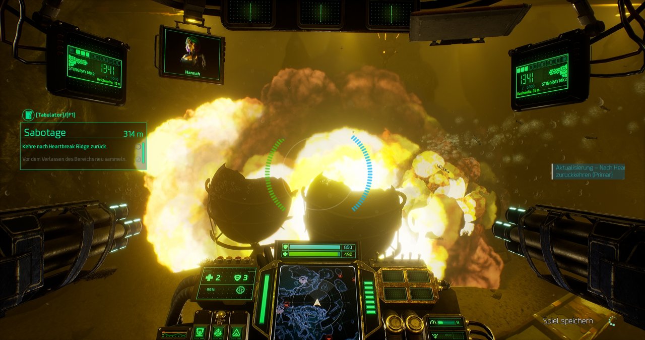 [13/10/2020] Aquanox Deep Descent im Techniktest: Sehenswertes Unterwasser-Ballern mit Unreal Engine 4 (Bilder: 4K-DCI downsampled @ 1440p) (23)