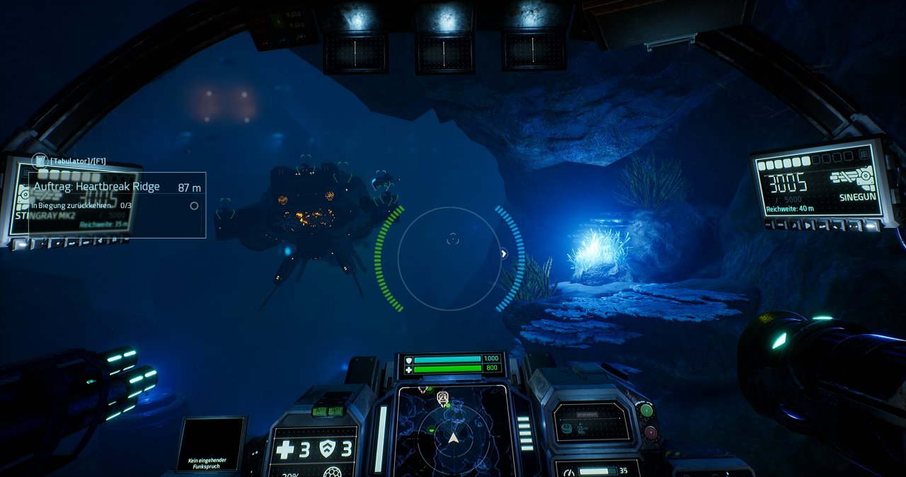 [13/10/2020] Aquanox Deep Descent im Techniktest: Sehenswertes Unterwasser-Ballern mit Unreal Engine 4 (Bilder: 4K-DCI downsampled @ 1440p) (25)