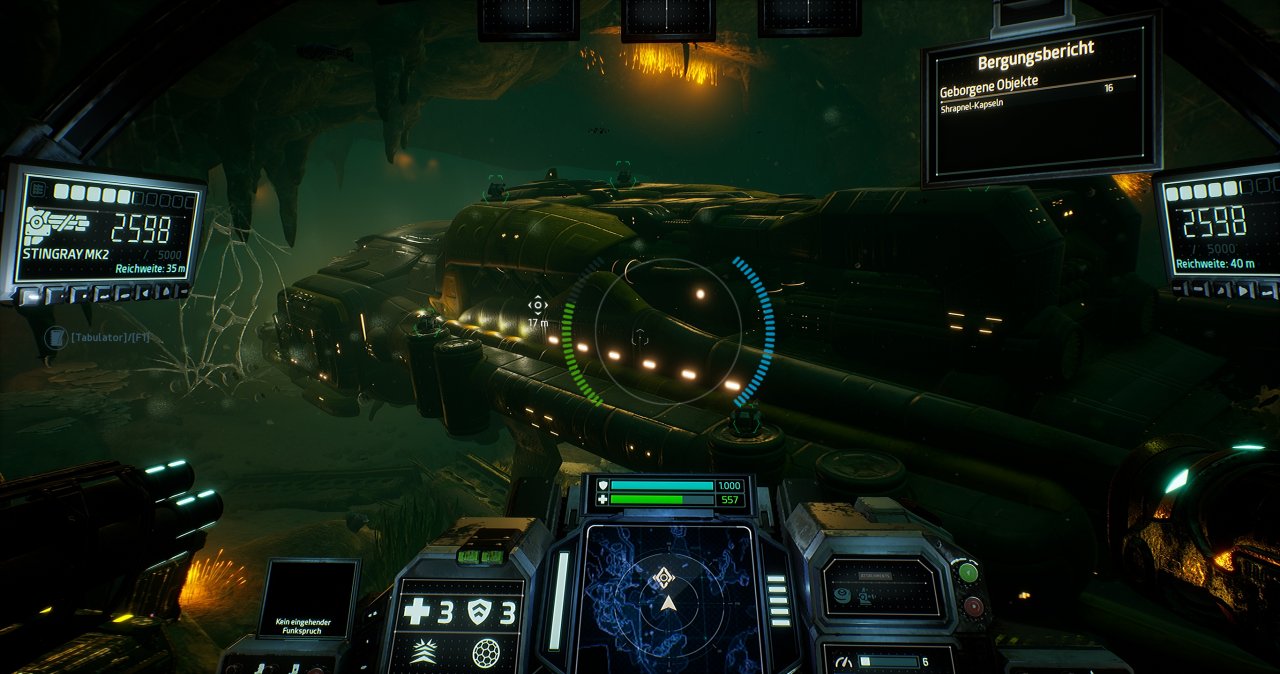[13/10/2020] Aquanox Deep Descent im Techniktest: Sehenswertes Unterwasser-Ballern mit Unreal Engine 4 (Bilder: 4K-DCI downsampled @ 1440p) (28)
