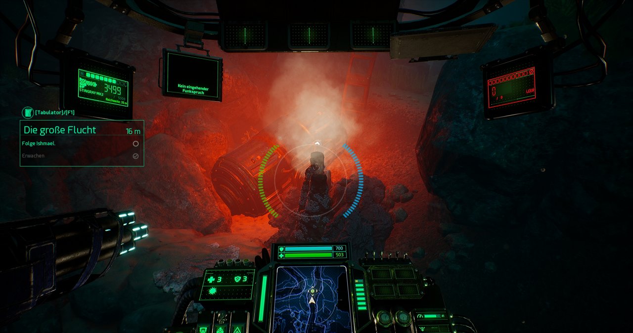 [13/10/2020] Aquanox Deep Descent im Techniktest: Sehenswertes Unterwasser-Ballern mit Unreal Engine 4 (Bilder: 4K-DCI downsampled @ 1440p) (8)