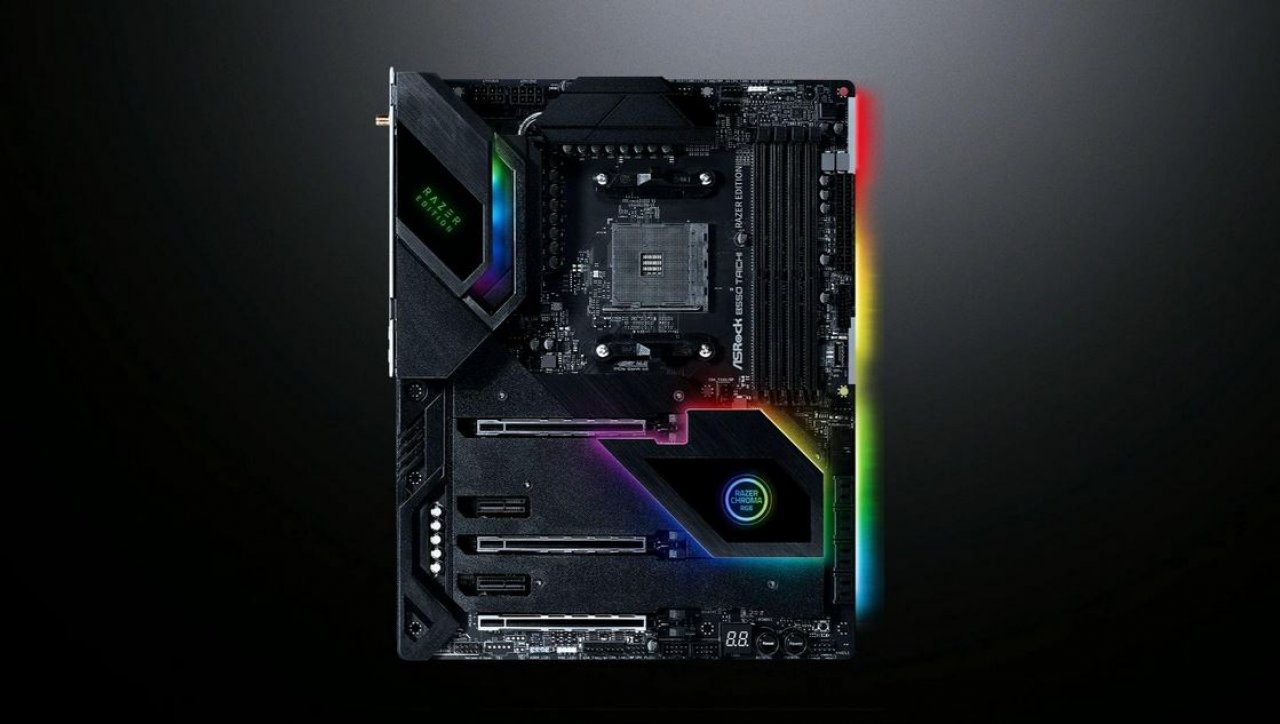 [12/10/2020] Asrock Razer Edition: Erste Mainboards mit integrierter Chroma-Beleuchtung angekündigt (4)