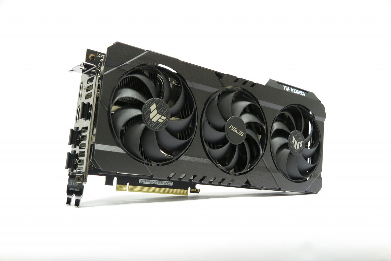 [29/10/2020] Im Bild: Ein Asus TUF-Modell der RTX 3070