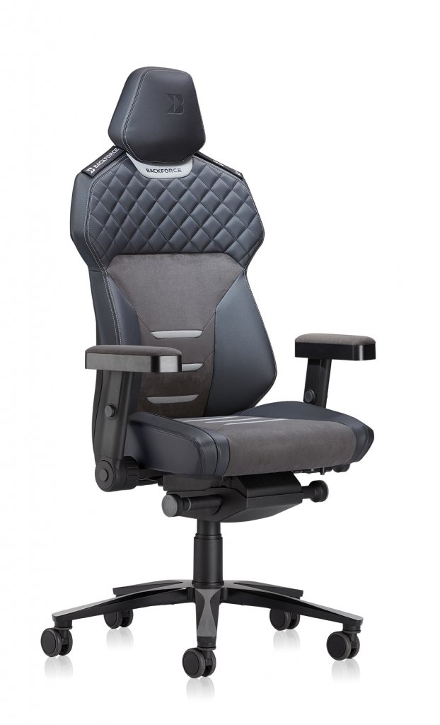 Made in Germany: Der Gaming-Stuhl Backforce One Plus ist das Premiummodell der Deutschen.
