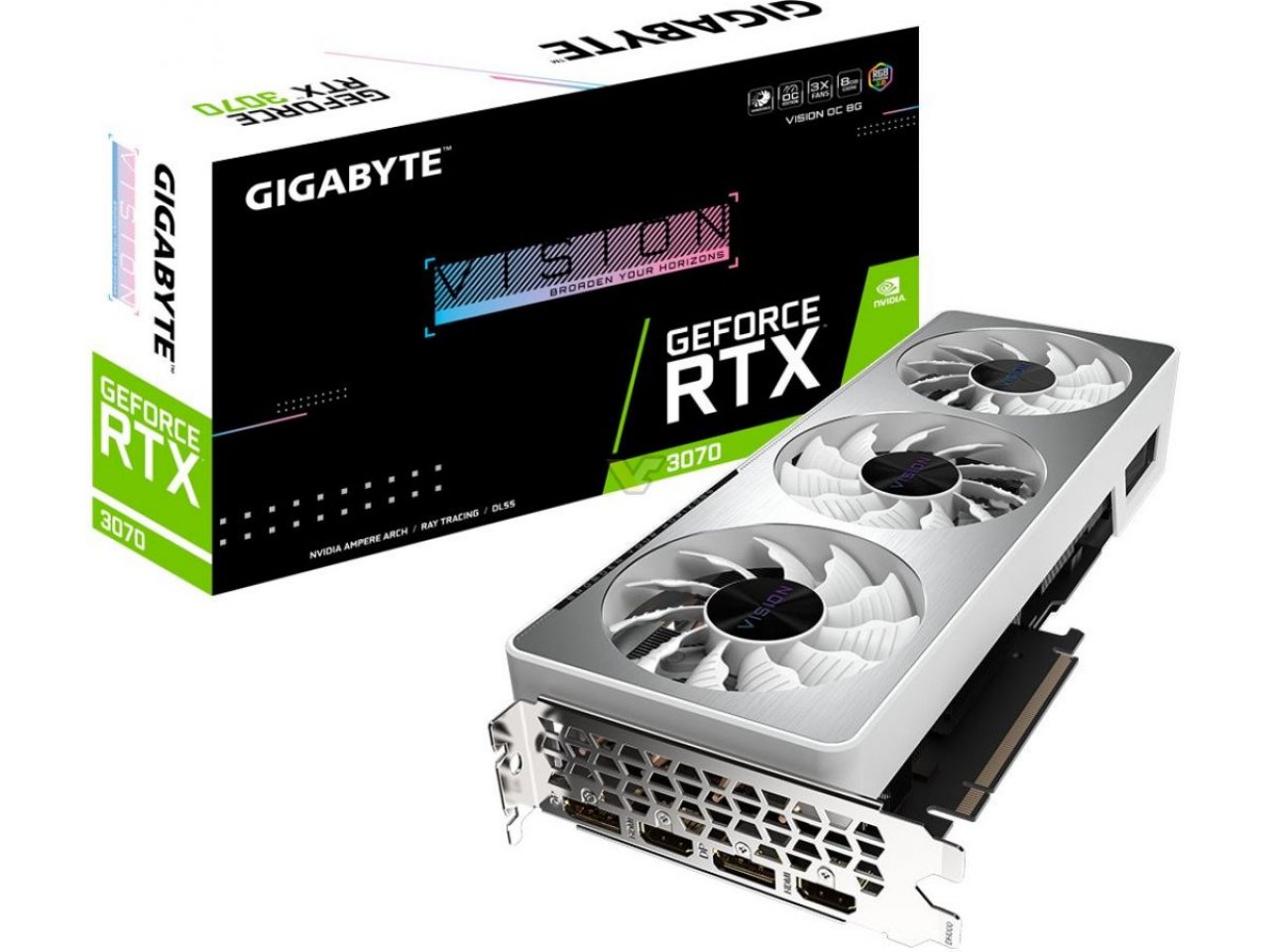 [17/10/2020] Gigabyte Geforce RTX 3070 8G Vision OC (1)