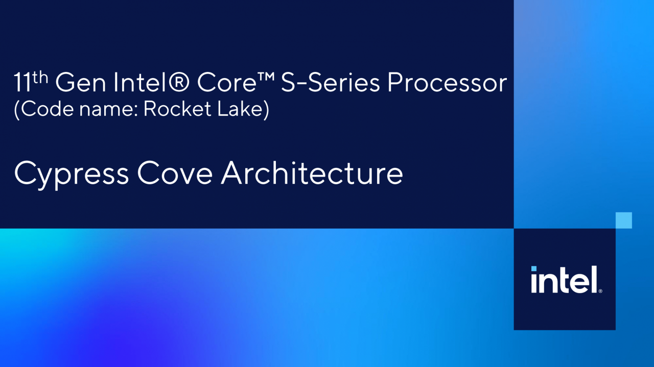 [29/10/2020] Intel Architektur-Informationen zu Rocket Lake S (1)