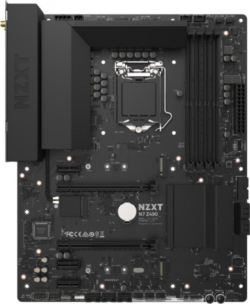 [08/10/2020] NZXT N7 Z490: Neues Sockel 1200-Mainboard mit edlem Design (6)