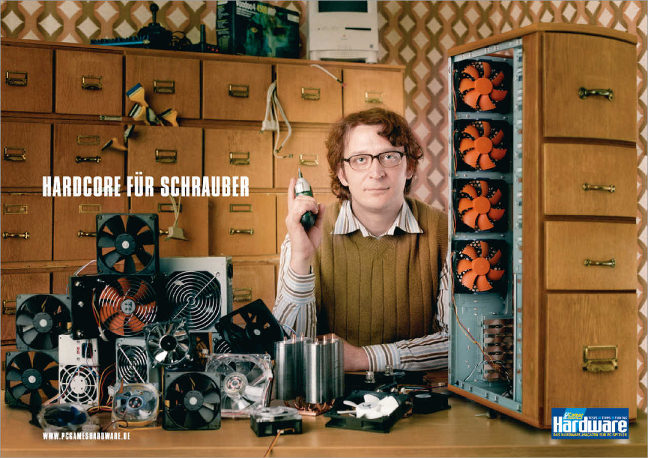 [16/10/2020] Nerd macht Nerd-Dinge: Eine der besten Eigenwerbungen für die PC Games Hardware, die sich auch noch manchmal im Magazin finden lässt.&nbsp;
