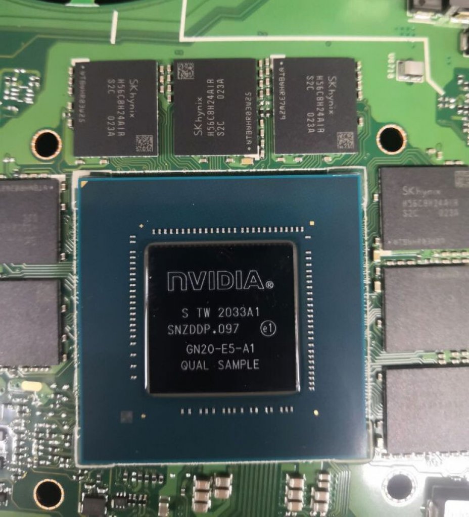 [02/10/2020] RTX 3070 Mobile - Quality-Sample der kommenden Notebook-GPU abgelichtet