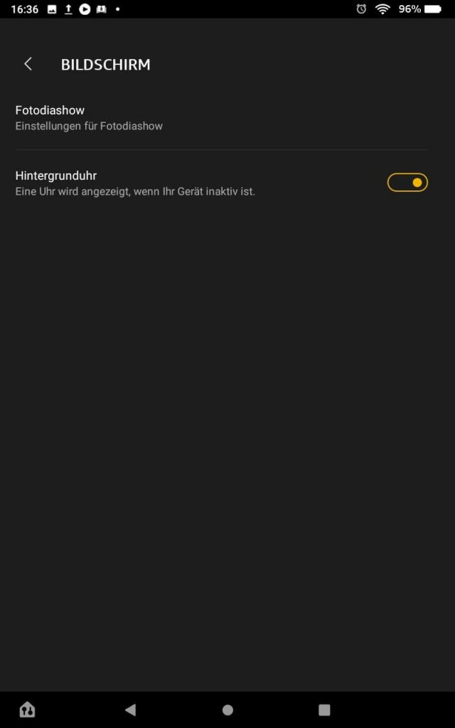 [20/11/2020] Amazon Fire HD8 Plus Tablet Echo Show Modus Einstellungen 05