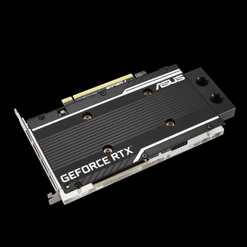 [20/11/2020] Geforce RTX 3070 unter Wasser: Asus präsentiert Modell mit vormontiertem EKWB-Kühler (6)