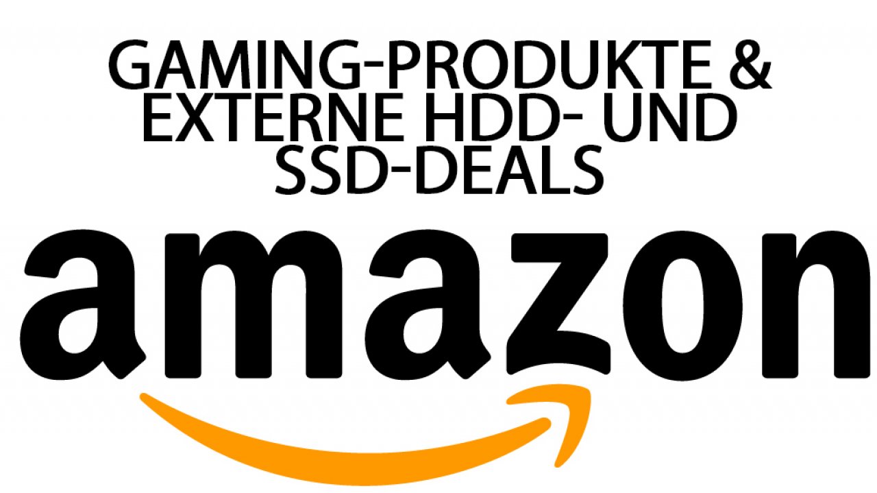 [21/11/2020] Black Friday Woche: Gaming-Produkte + externe Festplatten & SSDs bei Amazon zu Megapreisen