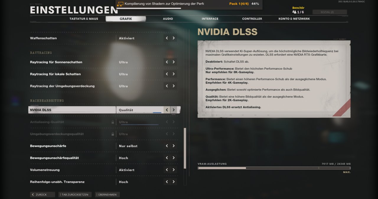 [17/11/2020] Call of Duty Black Ops Cold War bietet Raytracing (Shadows & Occlusion) und Nvidias DLSS