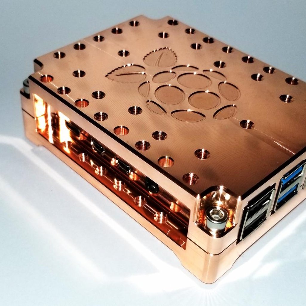 [27/11/2020] Solid Cooper Maker Block Case - Kupfergehäuse für den Raspberry Pi 4 &nbsp;