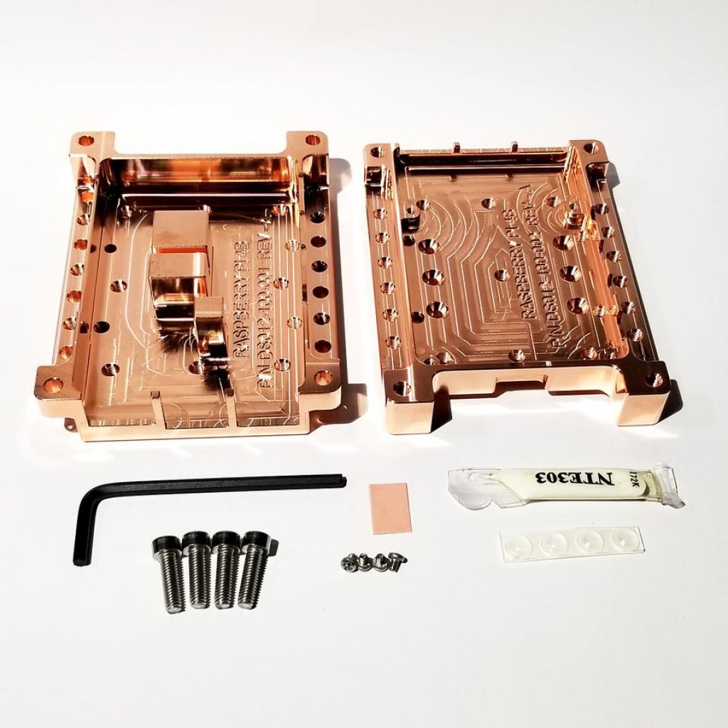 [27/11/2020] Solid Cooper Maker Block Case - Kupfergehäuse für den Raspberry Pi 4 &nbsp;