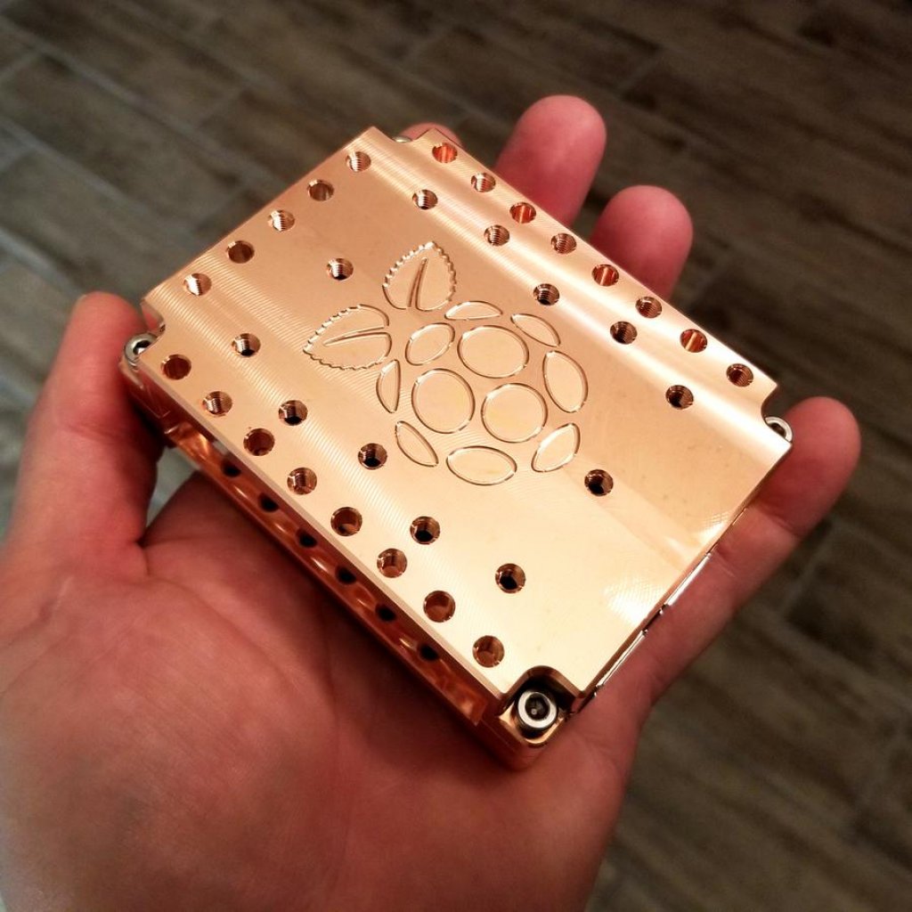 [27/11/2020] Solid Cooper Maker Block Case - Kupfergehäuse für den Raspberry Pi 4 &nbsp;