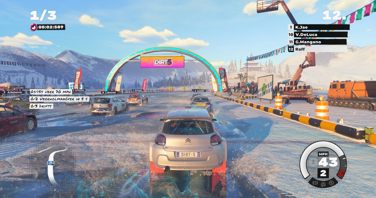 [05/11/2020] Dirt 5 im Techniktest mit Benchmarks: Arcade vom Feinsten - auch technisch (Bilder: DCI-4K mit maximalen Details, downsampled @ 1440p) (4)