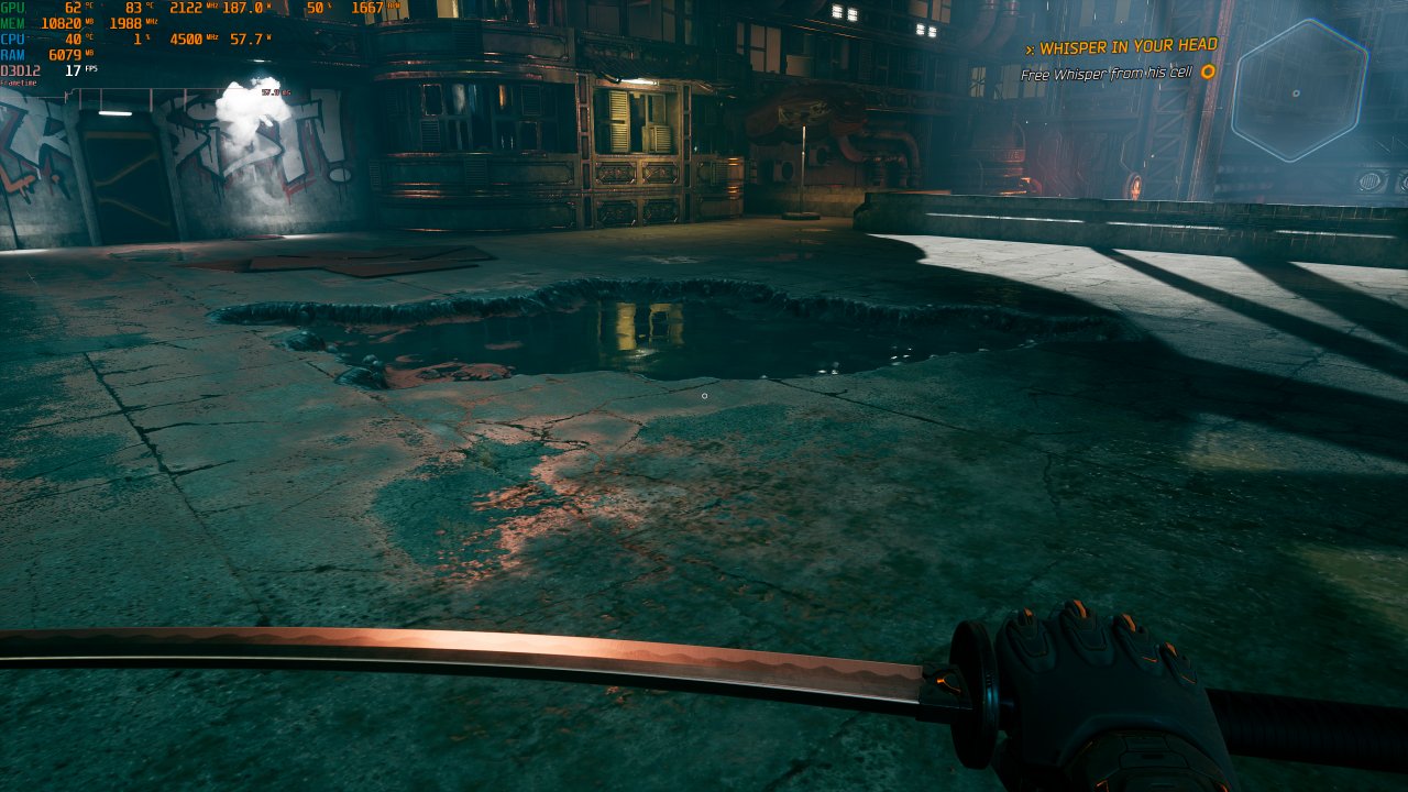 Ghostrunner RDNA 2 Navi 21 Radeon RX 6800 Raytracing on