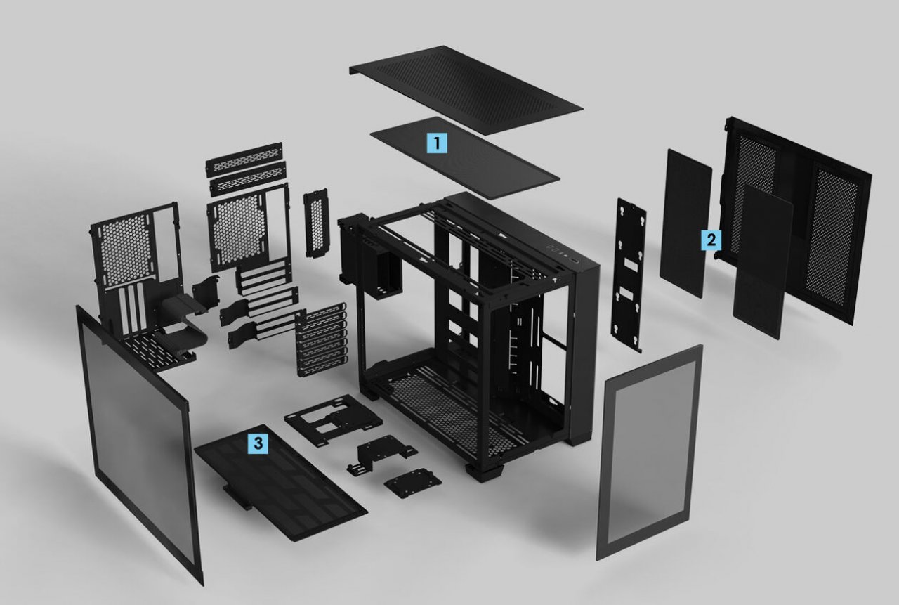 [27/11/2020] Lian Li O11 Dynamic Mini: Kompaktere Version der modularen Tower veröffentlicht (16)
