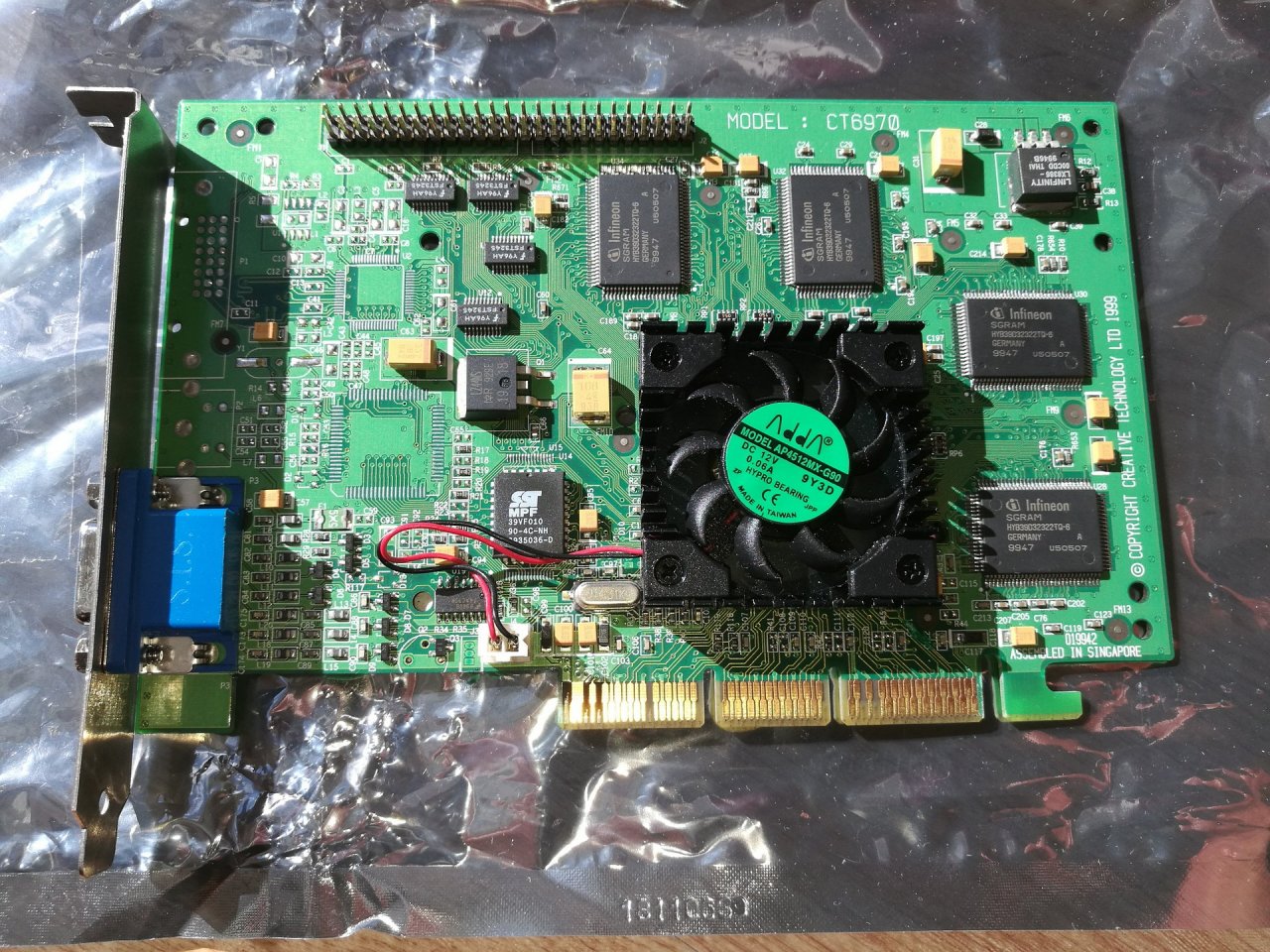 [09/11/2020] Update vom 09.11.2020: Grafikkarte von AMD-Freak1977 (Creative Labs CT6970 Geforce 256 DDR)