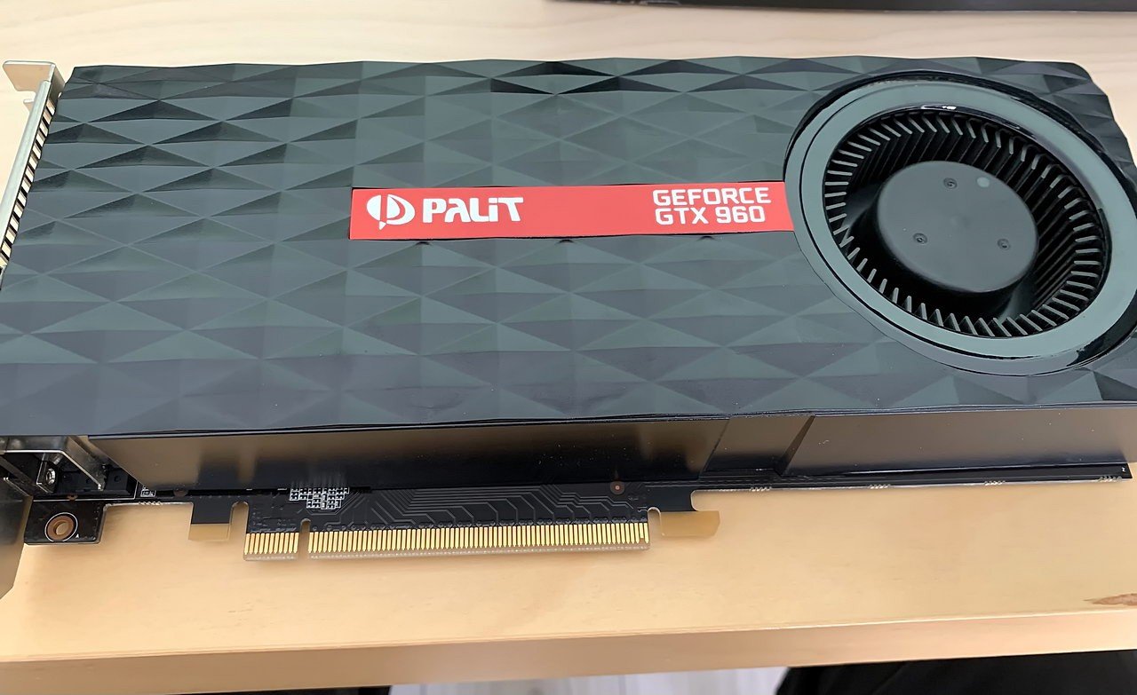 [09/11/2020] Update vom 09.11.2020: Grafikkarte von MDJ (Palit Geforce GTX 960)