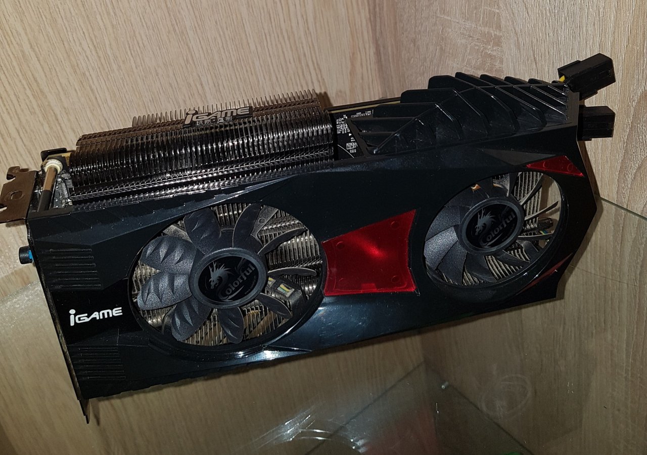 [09/11/2020] Update vom 09.11.2020: Grafikkarte von Bandicoot (Colorful Geforce GTX 460 iGame)