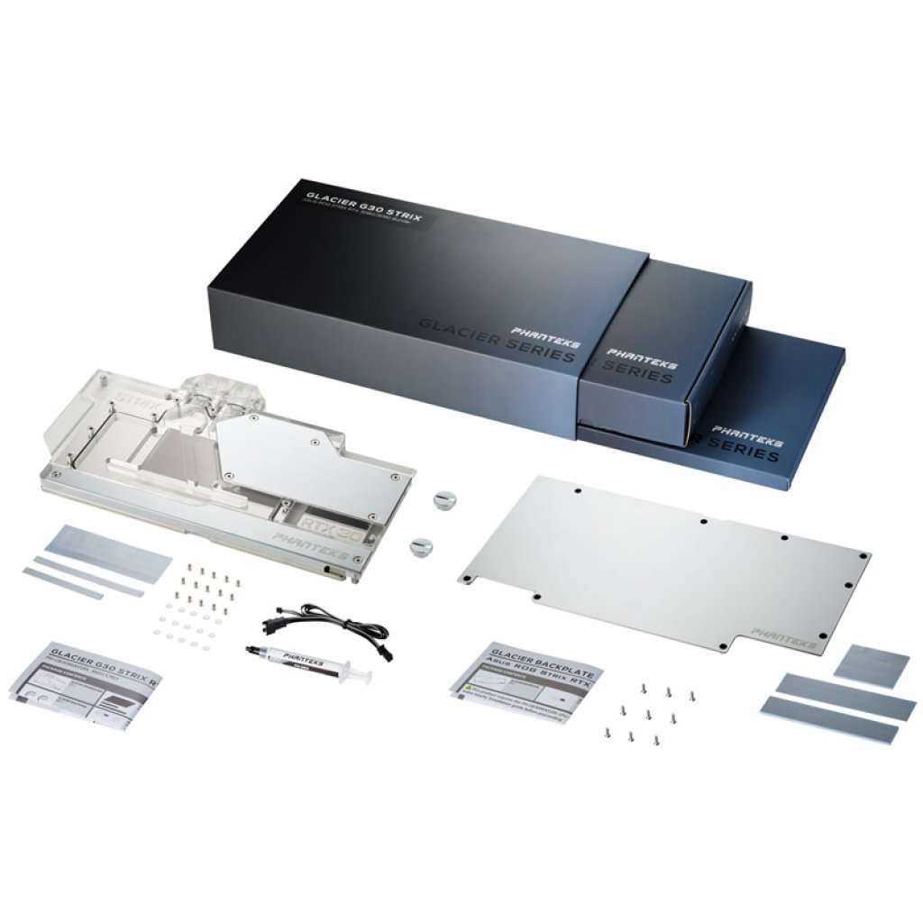 [16/11/2020] Für Asus RTX 3080 und 3090 ROG Strix: Wasserkühler Phanteks Glacier G30 Strix (4)