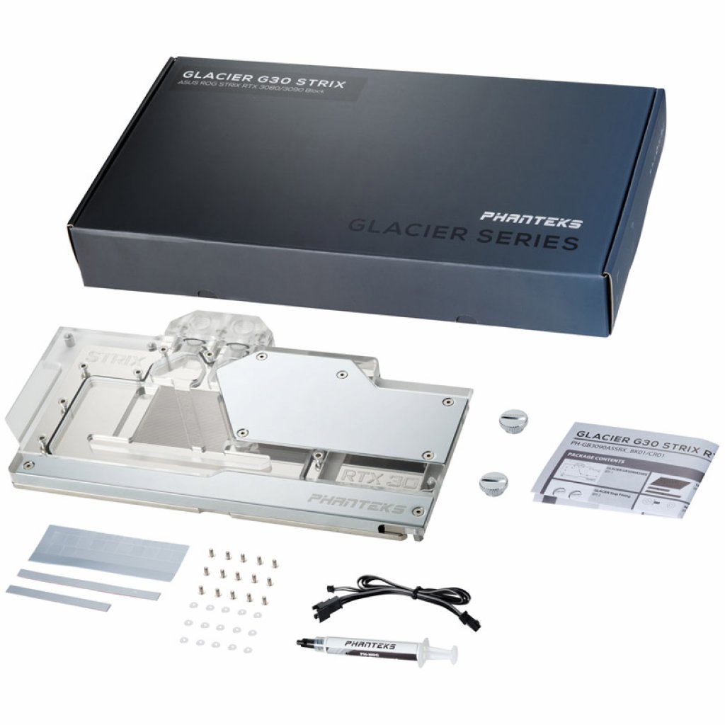 [16/11/2020] Für Asus RTX 3080 und 3090 ROG Strix: Wasserkühler Phanteks Glacier G30 Strix (11)