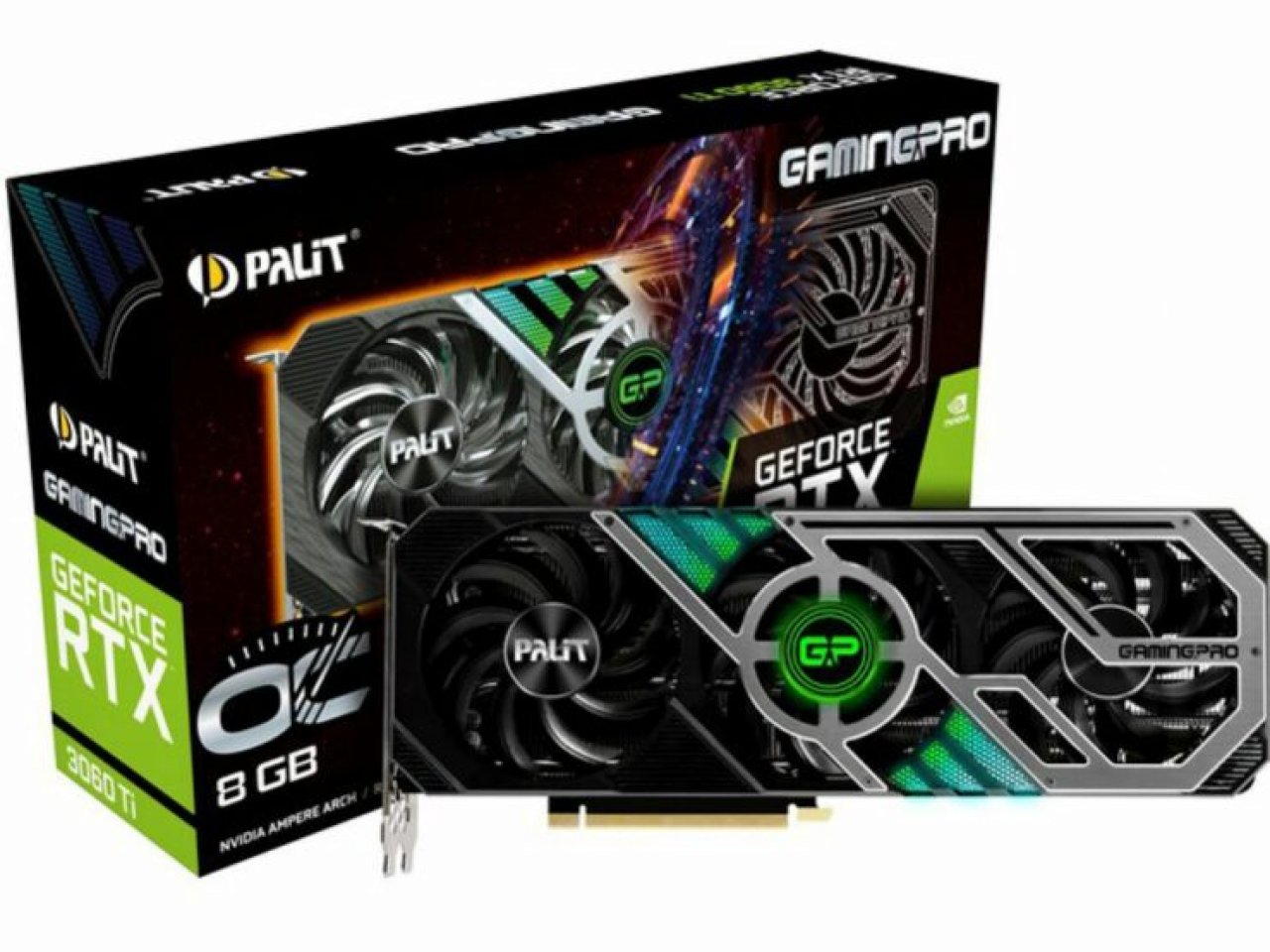 [28/11/2020] Geforce RTX 3060 Ti - Weitere Custom-Modelle zahlreicher Hersteller gesichtet&nbsp; (Im Bild: Palit Geforce RTX 3060 Ti Gaming Pro OC) &nbsp;
