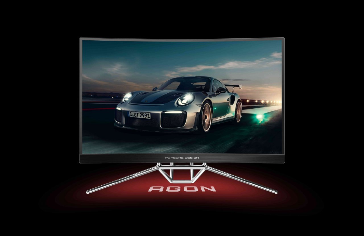 [11/11/2020] Porsche Design AOC Agon PD27: 27 Zoll großer Curved-Monitor mit 240Hz für 760 Euro (1)